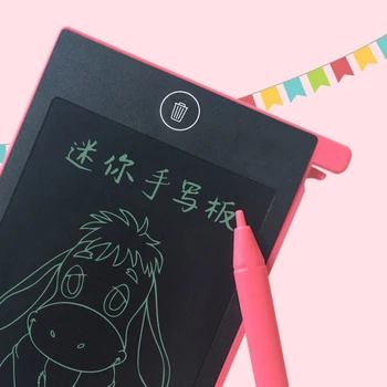 Aibevi Desen Jucării 4.4 inch LCD tăbliță de Scris Șterge Desen Tableta Electronic Informatizat LCD scris de mână Pad Tabla de Scris Copii