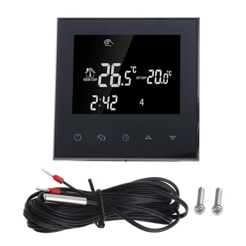 Termostat Ecran Tactil LCD de Încălzire Termostat de 16A pentru Pardoseala Electrica de Căldură