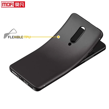 Mat caz pentru oneplus 7 pro caz oneplue 7 capac silicon spate negru moale Mofi ultra subțire de protecție coque OnePlus 7 Pro Acoperi
