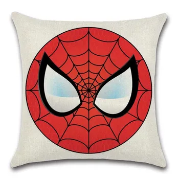 Super-erou amuzant desene imprimate față de pernă față de pernă decor pentru casă dulce casă canapea scaun dormitor copii cadou