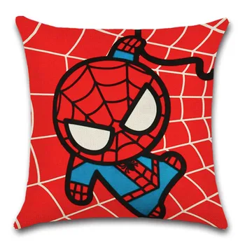 Super-erou amuzant desene imprimate față de pernă față de pernă decor pentru casă dulce casă canapea scaun dormitor copii cadou
