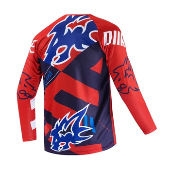 2020 DIIKE Alpin Tricouri Curse de Biciclete de Munte de Haine DH MTB Tricou Negru Lung Jersey BMX Motocross T Shirt Barbati