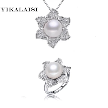 YIKALAISI 2017 natural de apă dulce pearl bijuterii pentru femei de argint 925 de bijuterii de calitate premium, bunuri, cadouri de nunta