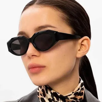 2020 Brand de Moda de Design Dreptunghi ochelari de Soare Barbati Negru Leopard Vara împușcat Retro bărbați Ochelari de Soare Pentru womenTravel Uv400