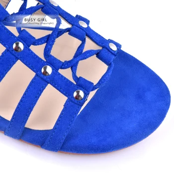 2020 Gladiator Roman Bandaj Sandale Femei Genunchi Ridicat plat sandalias botas femininas Femei Pantofi Fete de Vară gol Glezna Cizme