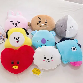 30cm KPOP Star Băieți Grupuri de Jucării de Pluș Jeon Jung Kook Kim Nam Jun Pluș Moale Perna Cadouri pentru Iubita, Cadouri pentru Fete Perna