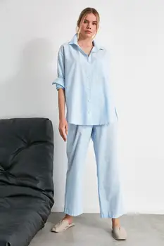 Trendyol Dungi Țesute set de Pijama THMAW21PT0175