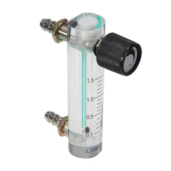 1,5 L De Oxigen Debitmetru De Aer 0-1.5 LPM Debitmetru cu Supapa de Control pentru Oxigen Aer, Gazul Instrument Tester