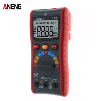 ANENG H01 4000Counts Auto Gama Multimetru Digital Rezistor Capacitate Curent Tensiune de Frecvență de Măsurare Tester