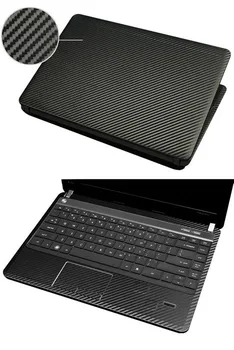Laptop Autocolant Piele Decalcomanii de fibra de Carbon Capac Protector pentru HP EliteBook Revolve 810 G1