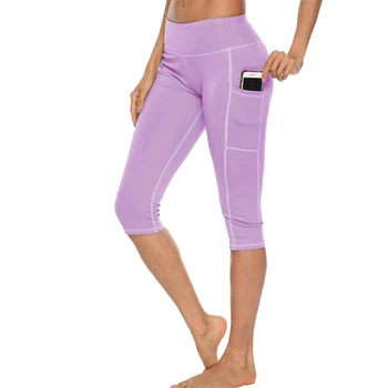 SFIT 2020 Antrenament de Fitness Yoga Femei Jambiere Talie Mare Pantaloni Cu Buzunar Lateral Doamnelor Sportwear de Funcționare Legins
