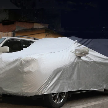 Auto complet Capacul Interior Exterior de protecție Solară de Protecție Termică Praf Anti-UV Rezistent la zgarieturi Sedan Universal Costum