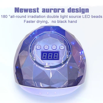 86W UV Lampa LED Uscător de Unghii Pentru Manichiura Profesionala Unghii Lampa Uscare Gel Lampa Cu Display LCD Pentru Întărire Rapidă Toate lac de Unghii