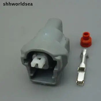Shhworldsea 1 Pin pentru 2JZ Senzorului de Detonație Masina Prize Auto Fir rezistent la apa de sex feminin Conectori plug Pentru Toyota 7283-1015-10