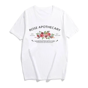 Rose Farmacie Tricou Drăguț Schitts Ew David Tricou David Rose Moira Rose Show TV Teuri Rosebud Motel Topuri Drăguț Floare Tees