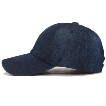 AETRUE Spălat Blugi Șapcă de Baseball pentru Bărbați Tata Snapback Pălării Capace Pentru Femei Falt Os Denim Gol Gorras Casquette Simplu Masculin Capac Pălărie