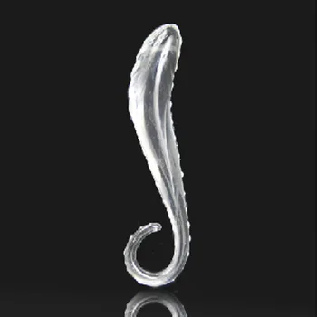 Sticlă Anal plug dop anal clar Adult pentru Femei joc Clitoris vagine Masturbari Erotic sex curte dop