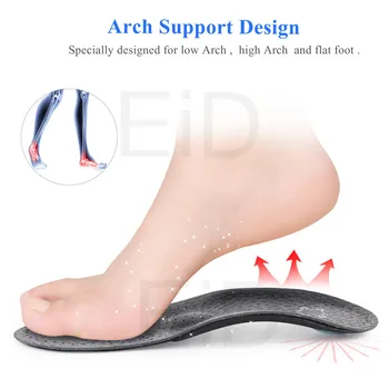 Piele Semele Ortopedice Orteze de picior plat de Sănătate Unic Pad pentru Pantofi introduce Suport Arc pad pentru fasciita plantara de Îngrijire de Picioare