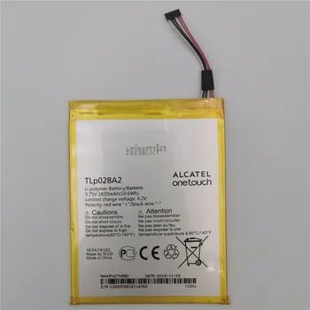 Original Inlocuire Baterie 2820mAh TLP028AD TLP028A2 Baterie Pentru Alcatel One Touch Onetouch Baterii