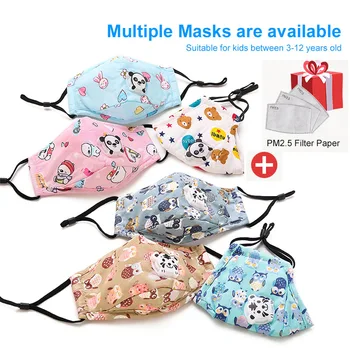 De înaltă calitate moda lavabile din bumbac desene animate pentru copii masca reutilizabile masca de fata cadouri pm2.5 filtru masque enfant lavable mascarillas