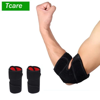 Tcare 1Pair Cotul brațului de Susținere Reversibile Stabilizator, Bretele Reglabile, Neopren Maneca Dureri Artritice Relief, un Prejudiciu de Sport