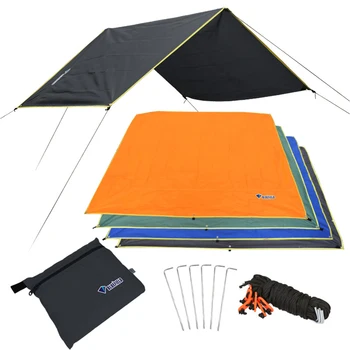 Camping Mat Ultralight Impermeabil în aer liber Cort, Prelată Amprenta la Sol Oxford Foaie Mat Pătură Baldachin pentru Camping, Drumeții, Picnic