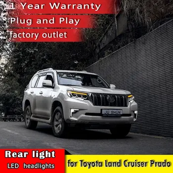 Styling auto pentru Toyota Land Cruiser Prado 2018 Faruri Prado Faruri LED DRL LED Accesorii Auto