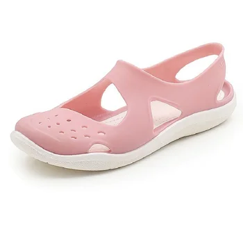 Femei Sandale Slip Pe Plat Sandale De Vara Femei Casual Pantofi Jeleu Gol Afară Plasă De Sandale De Plaja, Plasă De Sandales Femme 2021