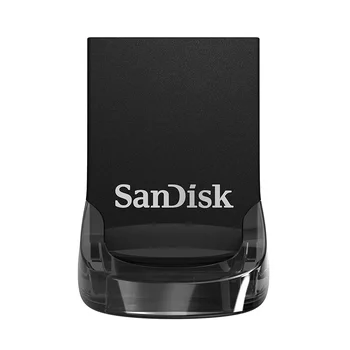 Unitate Flash USB SanDisk Ultra Fit 64GB USB 3.1 Disc 130MB/s Viteza de Citire Pen Drive Stick cu Șnur pentru PC