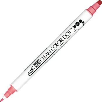 1 buc/Japonia Kuretake Zig Dublu Cap Rotund Dot Watercolor Pen Jurnalul Pen Kawaii Marker de Artă