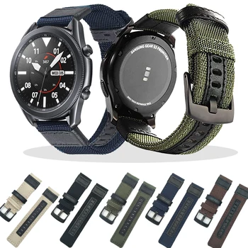 Fierbinte Pentru Samsung Galaxy Watch 3 41 45 mm Nailon Înlocuiți Cureaua watchband Pentru Xiaomi Haylou Solare LS05 moda Accesorii de sport Band