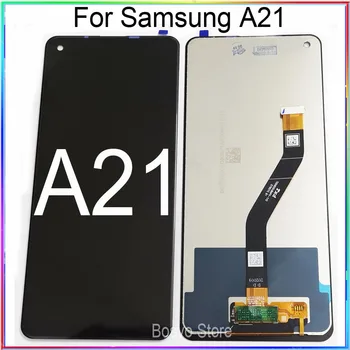 Pentru Samsung A21 ecran Lcd display cu touch cu rama de asamblare A215 SM-A215U