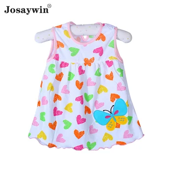 Josaywin Copii Haine Copii Rochie pentru Fete Copii Drăguț Vestido Casual Multi-stil fără Mâneci Flori Printesa Rochii de 1-3ani