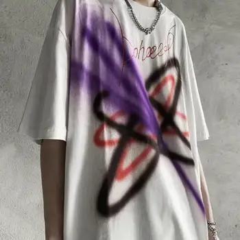 Hip Hop Naruto T Camasa Barbati Japoneze Pierde T-shirt Streetwear Harajuku Casual cu Maneci Scurte Vrac Topuri de Vara Tricou Tricouri Japonia