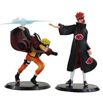 De înaltă calitate, 2 buc/set 17cm Anime Naruto Durere Uzumaki Naruto PVC Figurine Jucarii Model