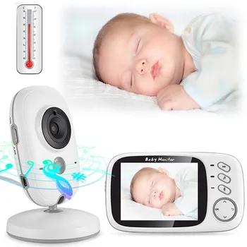3.2 Inch Wireless Video Color Baby Monitor De Înaltă Rezoluție Copii Nanny De Securitate Aparat De Fotografiat Telefon Pentru Copii Audio & Video Interfon Portabil