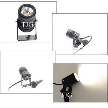LED lumini de Gradina 3W 5W 7W 10W de Exterior Spike Gazon Lampa rezistent la apa Iluminat cu Led-uri de Lumină de Calea de Grădină Spoturi lampa AC220V DC12V