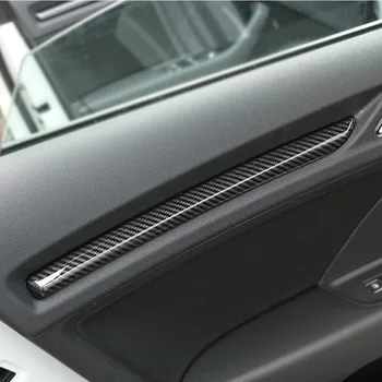 Consola centrala Bord Tăiați Fâșii ABS Usa Masina de Decorare a Acoperi Ornamente din Fibra de Carbon Stil Pentru toate modelele Audi A3 8V-2018 S3