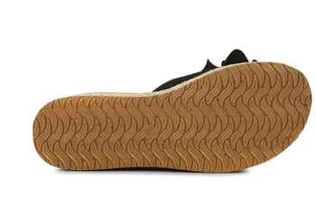 Fierbinte de Vară Pene Platforma Flip Flops pentru Femei Flori Sandale de Plaja de Moda Casual Mijlocul Tocuri Pantofi Boem Papuci Negru