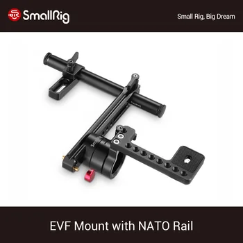 SmallRig EVF Muntele cu NATO Feroviar/15mm Tijă/ Bară clemă/EVF de Montare Pentru SmallHD DP4 / 5