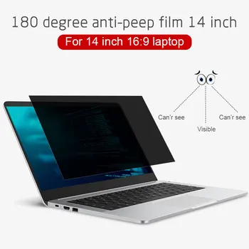 14 Inch Ultra Subțire Durabil Ecrane Protector Laptop Praf de Confidențialitate Protecția Film 16:9 desktop laptop Ecrane protector