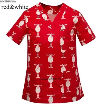 Moda pentru femei Lalele Floare de Imprimare bluza Tricou Elastic