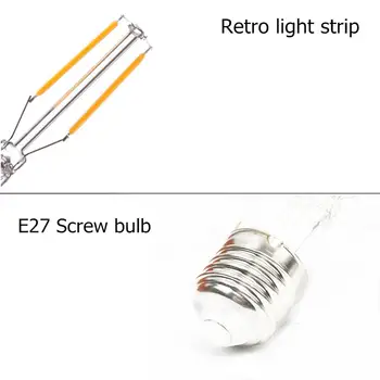 Retro Bec Edison E27 Pentru Solar De Iluminat Candelabru Accesorii