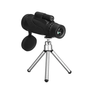 40x60 9500m HD Zoom Telescop Monocular BK4 Telescop Viziune de Noapte + Trepied Pentru Telefon Mobil
