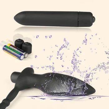 Vibrator pentru bărbați Silicon rezistent la apa G Punctul de a Stimula Prostata Masaj Analsex Vibratoare Jucarii Sexuale+vibrator