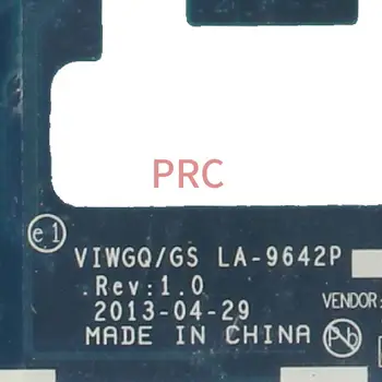 90003684 Pentru LENOV0 Ideapad G510 Notebook Placa de baza LA-9642P SR17E DDR3 Laptop placa de baza