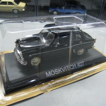Turnat sub presiune MOSKVITCH 407 Model de Masina de Jucarie 1:43 Static Modelul Clasic Uniunii Sovietice, Rusia Taxi Aliaj Masina Van Model de Jucării de Colecție