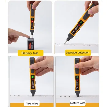 (Fara Baterie) Non-contact de Inducție Test Pen Multi-funcția de Electrician Test Stilou de Sunet Și Lumină Alarmă Electric Pen