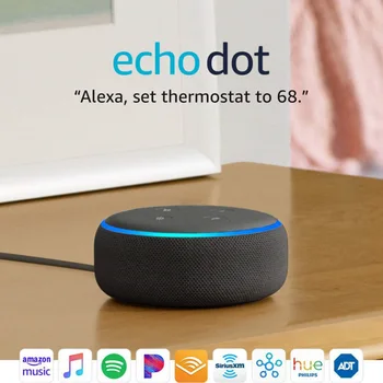 Echo 3-a generație AI boxe inteligent Alexa poate controla aceeași serie de aparate inteligente, aer conditionat bec aspirator