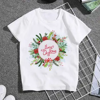 2020 Moda copii T-Shirt Calde Urări de An Nou Fericit Tricou Crăciun Grafic T Shirt pentru copii Print T-shirt